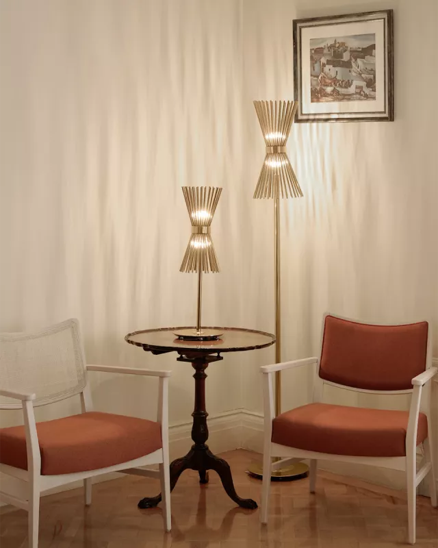 Торшер - Торшер Halo Floor Lamp 9604 - Castro Lighting