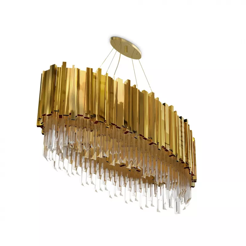Подвесной светильник - Подвесной светильник Empire Oval Suspension - Luxxu