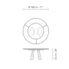 Обеденный стол - Обеденный Стол Torii St - Bonaldo