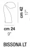 Настольная лампа - Настольная Лампа Bissona - Vistosi