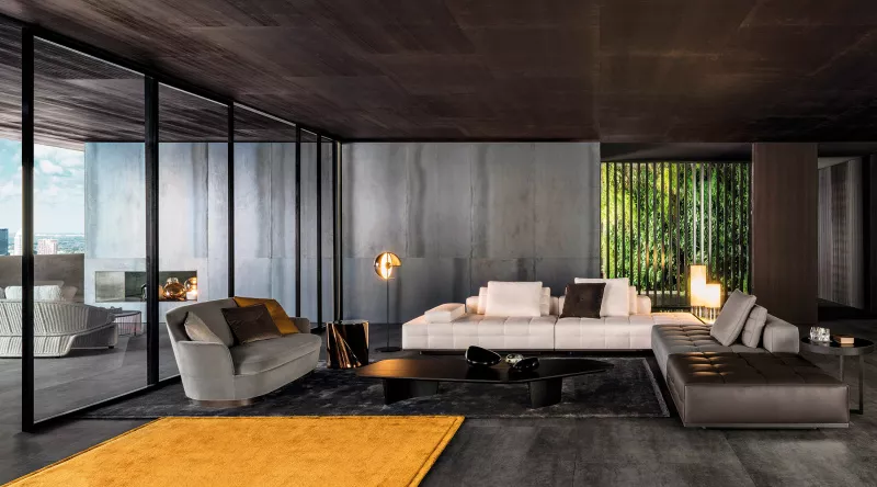 Диван - Диван Lawrence Clan - Minotti