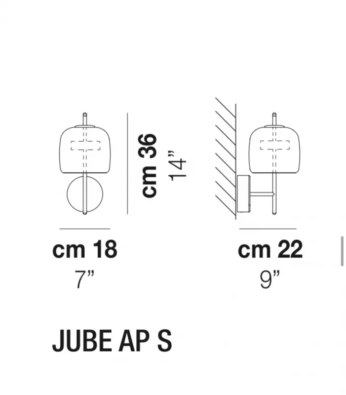 Бра - Бра Jube - Vistosi