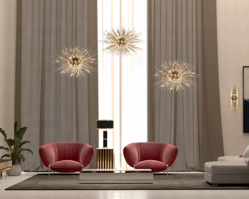 Подвесной светильник - Подвесной Светильник Hemera Suspension 9520 - Castro Lighting