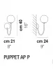 Бра - Бра Puppet - Vistosi