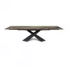 Обеденный стол - Обеденный Раздвижной Стол Tyron Crystalart Drive - Cattelan Italia