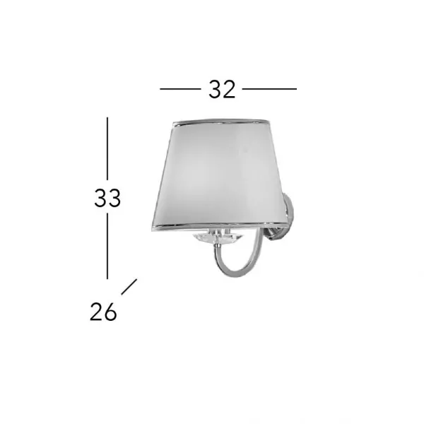 Бра Imperial 330.60.8C