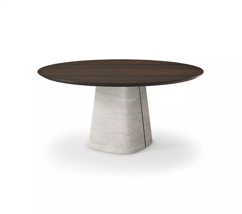 Обеденный стол - Обеденный стол Rado Wood Round - Cattelan Italia