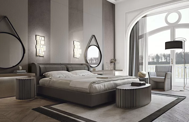 Кровать - Кровать Bellini - Vittoria Frigerio