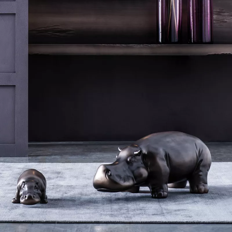 Статуэтка - Статуэтка Hippo Mini - Adriani e Rossi