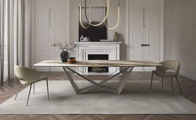Обеденный стол - Стол Skorpio Keramik - Cattelan Italia