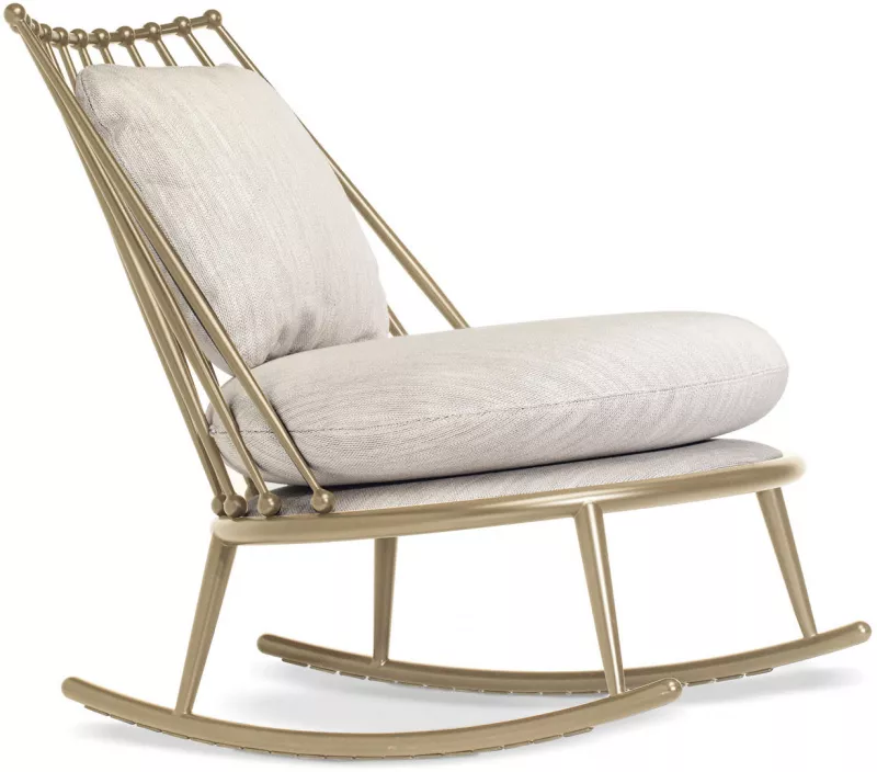 Кресло - Кресло Aurora Iron Back Rocking Chair - Cantori