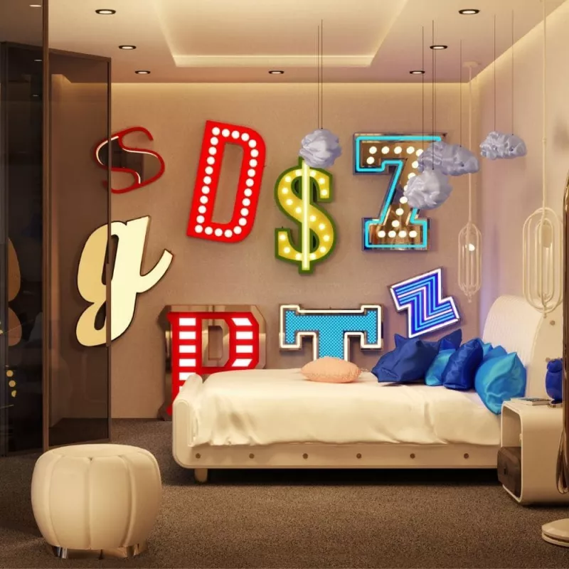 Торшер - Торшер Letter P Graphic - Delightfull
