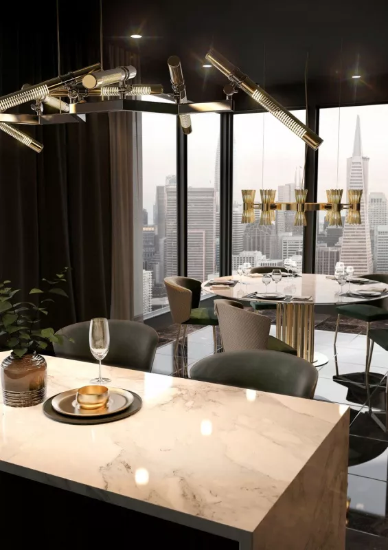 Подвесной светильник - Подвесной Светильник Zenith Suspension 9900 - Castro Lighting