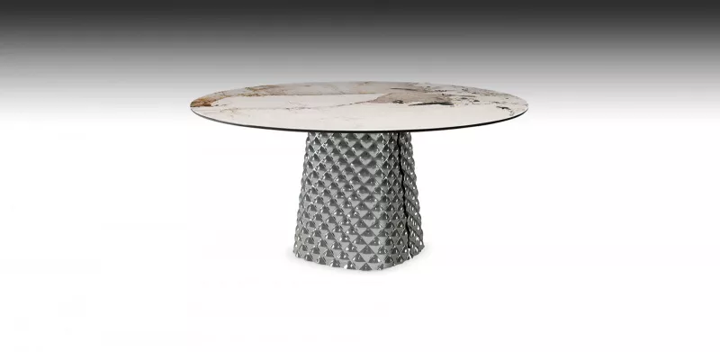 Обеденный стол - Обеденный Стол Atrium Keramik Round - Cattelan Italia
