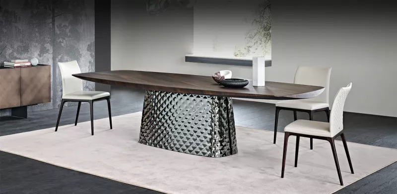 Обеденный стол - Обеденный Стол Atrium Wood - Cattelan Italia