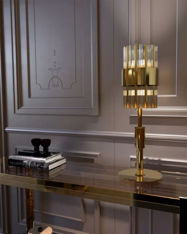 Настольная лампа - Настольная Лампа Halma Table Lamp 9622 - Castro Lighting