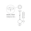 Подвесной светильник - Подвесной Светильник Kubric So - Contardi