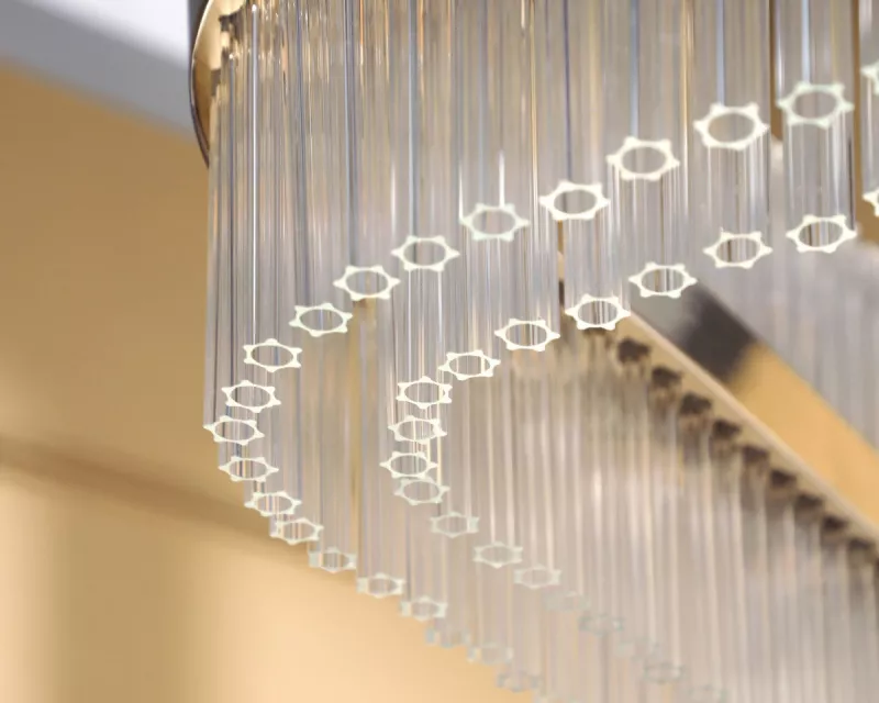 Подвесной светильник - Подвесной Светильник Rolland Square Suspension - Castro Lighting