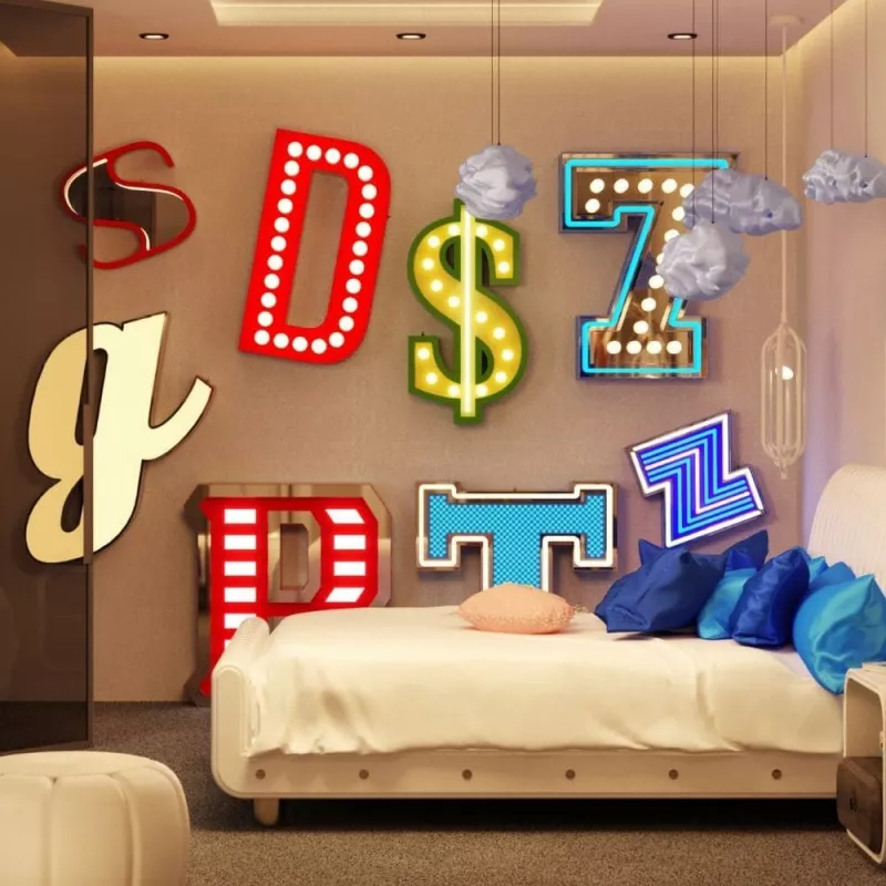 Торшер - Торшер Letter G Graphic - Delightfull