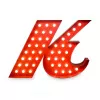 Торшер Letter K Graphic