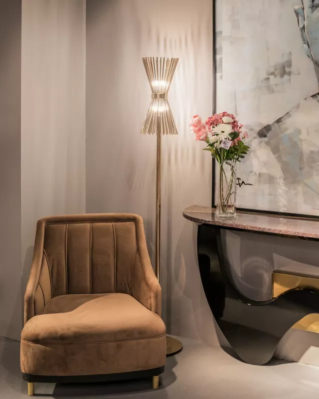 Торшер - Торшер Halo Floor Lamp 9604 - Castro Lighting