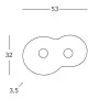Потолочный светильник - Потолочный Светильник Circle A1336.12.1.sunag - Kolarz