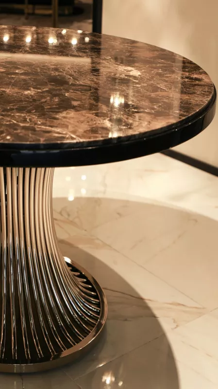 Обеденный стол - Обеденный Стол Flusso Round Table - Castro Lighting