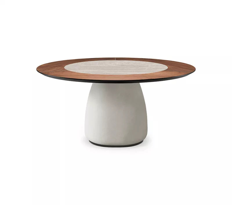 Обеденный стол - Стол Botero Ker-Wood Round - Cattelan Italia