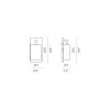 Бра - Бра Coco Ap Mini Ip44 - Contardi