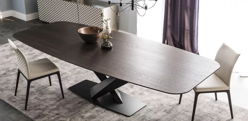 Обеденный стол - Обеденный Стол Stratos Wood - Cattelan Italia