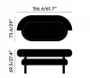 Диван - Диван Fat 2-Seater Sofa - Tom Dixon