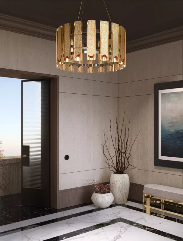 Подвесной светильник - Подвесной Светильник Riviera Suspension 9703.80 - Castro Lighting