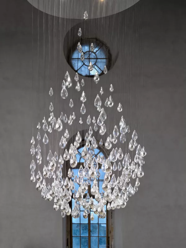 Подвесной светильник - Подвесной светильник Droplets Large on Ceiling Sculpture - Lasvit