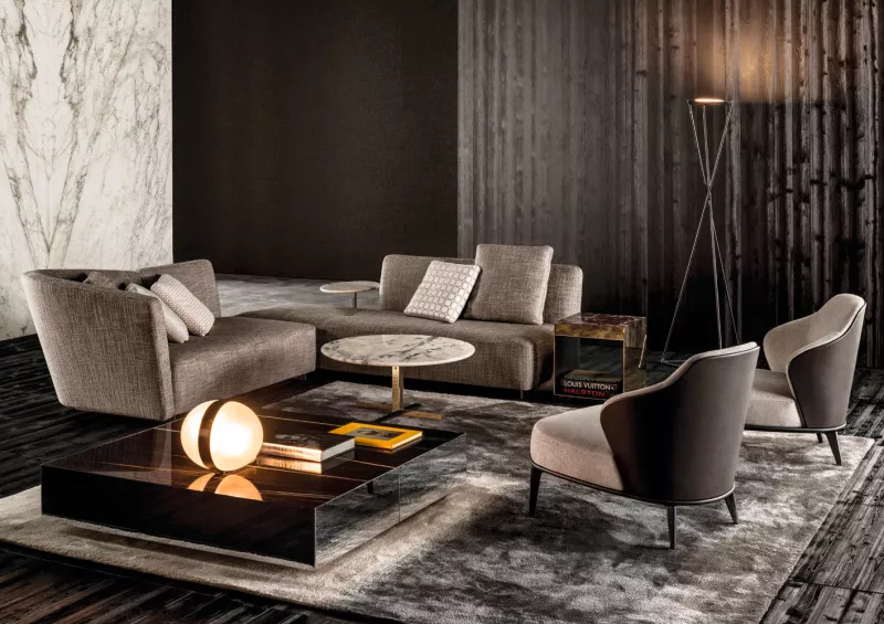 Диван - Диван Lounge Seymour - Minotti