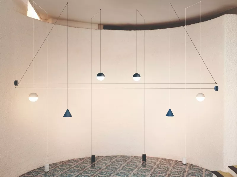 Подвесной светильник - Подвесной светильник String Light Sphere F6486030 - Flos