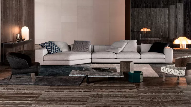 Диван - Диван Freeman Duvet - Minotti