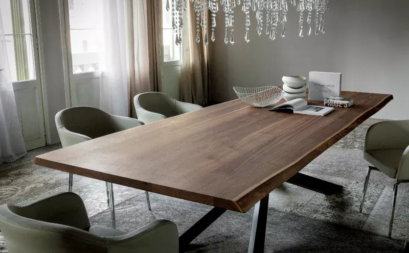 Обеденный стол - Обеденный Стол Spyder Wood - Cattelan Italia