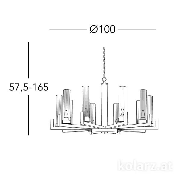 Подвесной Светильник Raggio 6009.81030
