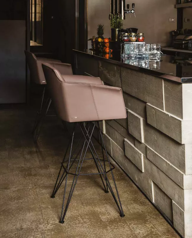 Барный стул - Барный cтул Flaminio Stool - Cattelan Italia