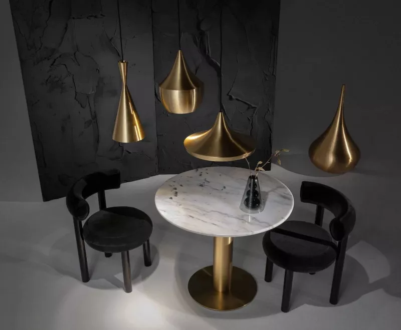Обеденный стол - Обеденный стол Tube Table - Tom Dixon