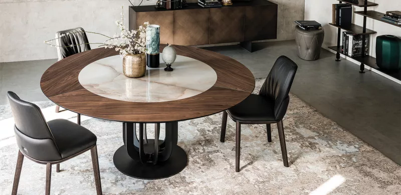 Обеденный стол - Обеденный Стол Soho Ker-Wood - Cattelan Italia