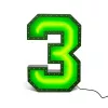 Торшер Number 3 Graphic