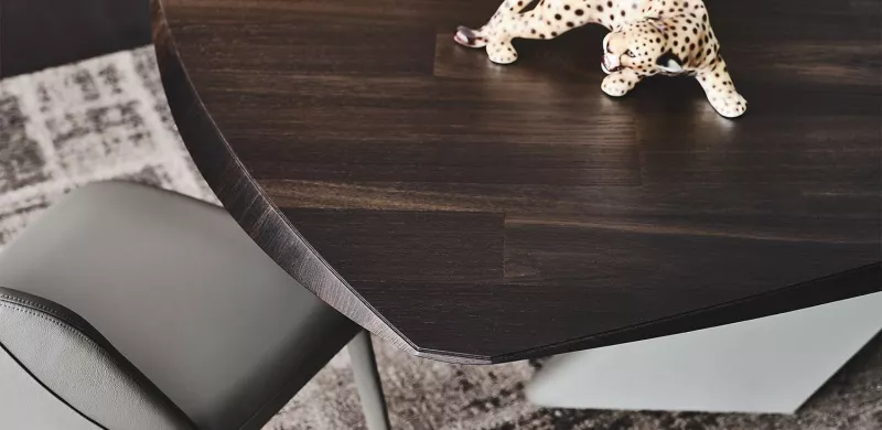 Обеденный стол - Обеденный Стол Tyron Wood - Cattelan Italia