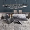 Обеденный стол - Обеденный Раздвижной Стол Premier Crystalart Drive - Cattelan Italia