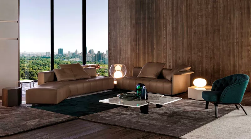 Диван - Диван Freeman Lounge - Minotti