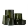 Ваза - Ваза OKKA M black steelgrey - Guaxs