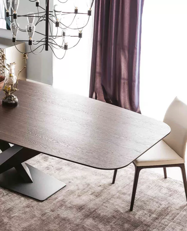 Обеденный стол - Обеденный Стол Stratos Wood - Cattelan Italia
