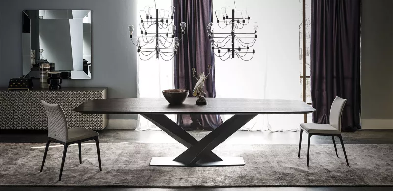 Обеденный стол - Обеденный Стол Stratos Wood - Cattelan Italia