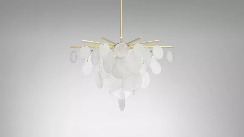 Подвесной светильник - Подвесной светильник NIMBUS CHANDELIER MEDIUM - CTO Lighting