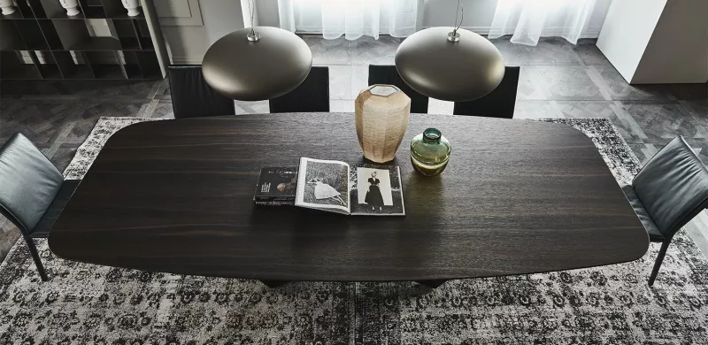 Обеденный стол - Обеденный Стол Skorpio Wood - Cattelan Italia